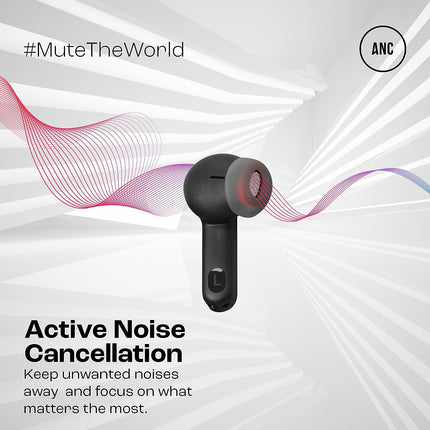 JBL Tune Wireless ANC Earbuds (TWS) with Mic