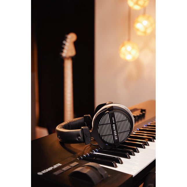 beyerdynamic DT 990 PRO Over-Ear Wired Studio Headphones (Black)