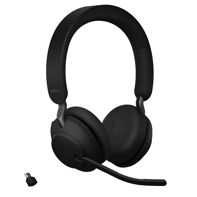 Jabra Evolve2 65 UC Wireless Bluetooth On Ear Headphone with Mic (BRAND NEW/SEALED)