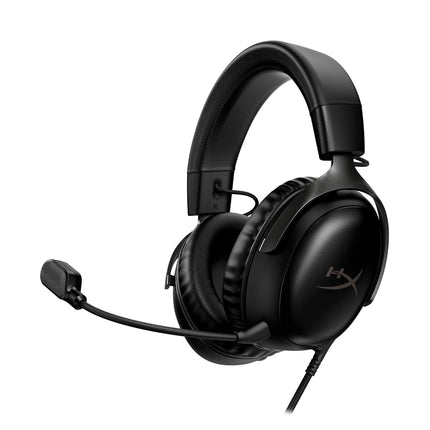 HyperX Cloud III – Wired Gaming Over Ear Headset, Pc, Ps5, Xbox Series X|S, Angled 53Mm Drivers, DTS, Memory Foam, Durable Frame, Ultra-Clear 10Mm Mic, USB-C, USB-A, 3.5Mm