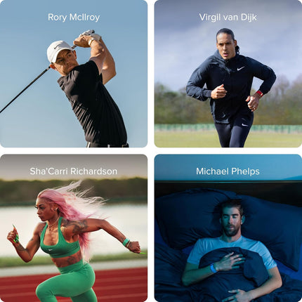 WHOOP 4.0 with 12 Month Subscription- Wearable Health Fitness & Activity Tracker- Continuous Monitoring, Performance Optimization, Heart Rate Tracking, Improve Sleep, Strain, Recovery, Wellness, Black
