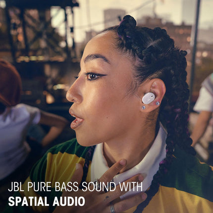 JBL New Launch Tune Buds 2 TWS, ANC Earbuds,48Hr Playtime,Dual Connect,6 Mics,Spatial Sound,Personi-Fi 3.0,Ambient Aware, Relax Mode, Customized EQ with Headphones App, 2 Years Warranty (Turquoise)