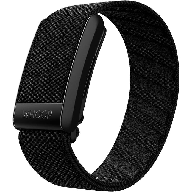 WHOOP 4.0 with 12 Month Subscription- Wearable Health Fitness & Activity Tracker- Continuous Monitoring, Performance Optimization, Heart Rate Tracking, Improve Sleep, Strain, Recovery, Wellness, Black