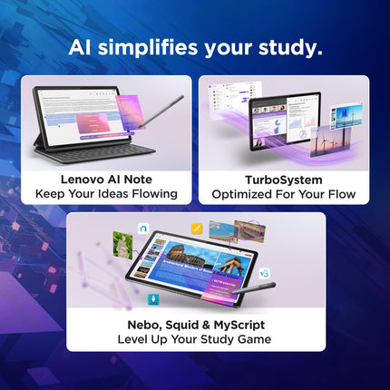 Lenovo Idea Tab with Pen|5G + Wi-Fi|11 Inch,2.5K Display with 500 Nits Brightness|8 GB RAM + 256 GB ROM
