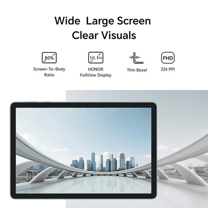 HONOR Pad X8 10.1 inch FHD Display, Mediatek MT8786, Android 12, Blue Hour