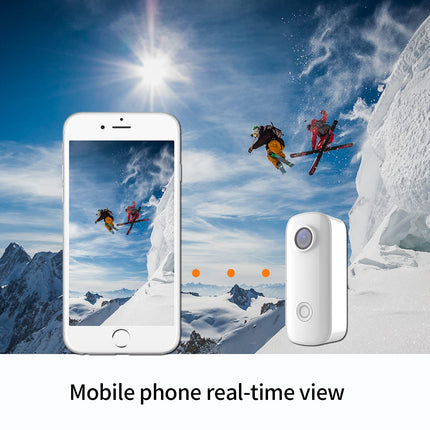SJCAM C100 1080P 30fps 30M Waterproof Magnetic Body Action Camera, Optical 15MP | WiFi 2.4 GHZ | Micro-USB Port | Landscape Mode | Portrait Mode | Webcam | White