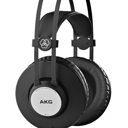 AKG K72 Closed Back Studio Headphones, Black