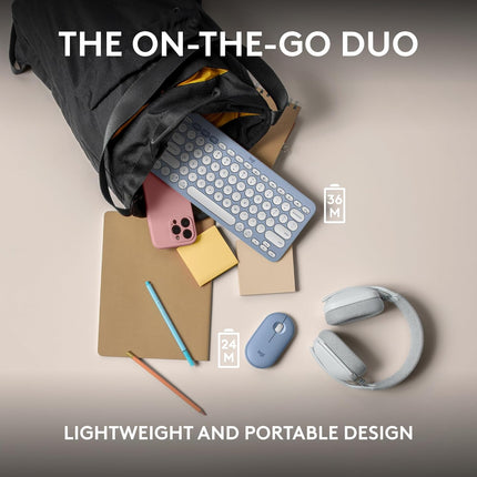 Logitech Pebble 2 Combo - Wireless Keyboard and Mouse