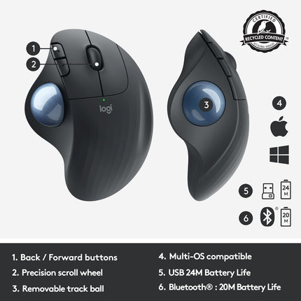 Logitech Ergo M575 Wireless Trackball Mouse (BRAND NEW/SEALED)
