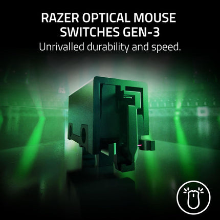 Razer Viper V3 Pro Wireless Esports Gaming Mouse: Symmetrical - 54g Lightweight - 8K Polling - 35K DPI Optical Sensor - Gen3 Optical Switches - 8 Programmable Buttons - 95 Hr Battery - White