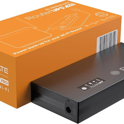 Resonate RouterUPS® Classic CRU5V | Up to 6 Hrs Backup | 4000mAh Mini UPS for 5V WiFi Routers (≤2A), ONTs, Raspberry Pi & IoT Devices