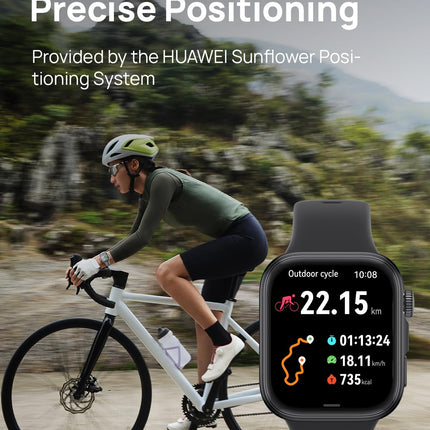 HUAWEI Watch FIT 4 smartwatch, 1.82" Large Display, Up to 10-Day Battery Life, Dual Band GPS, 100+ Sports Modes, Fitness Health Tracker, Emotional Assistant, Compatible with Android iOS