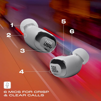 JBL New Launch Live Buds 3 TWS,Hi-Res Audio True ANC Earbuds,Smart Case with Touch Display,40H Playtime,Wireless Charging, 6 Mic,Multipoint Connection,IP55 Proof, Headphones App,Personi-Fi 3.0