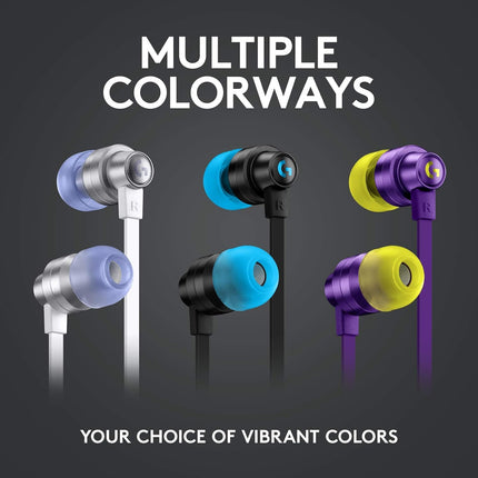 Logitech G333 Wired in Ear Earphones with Mic