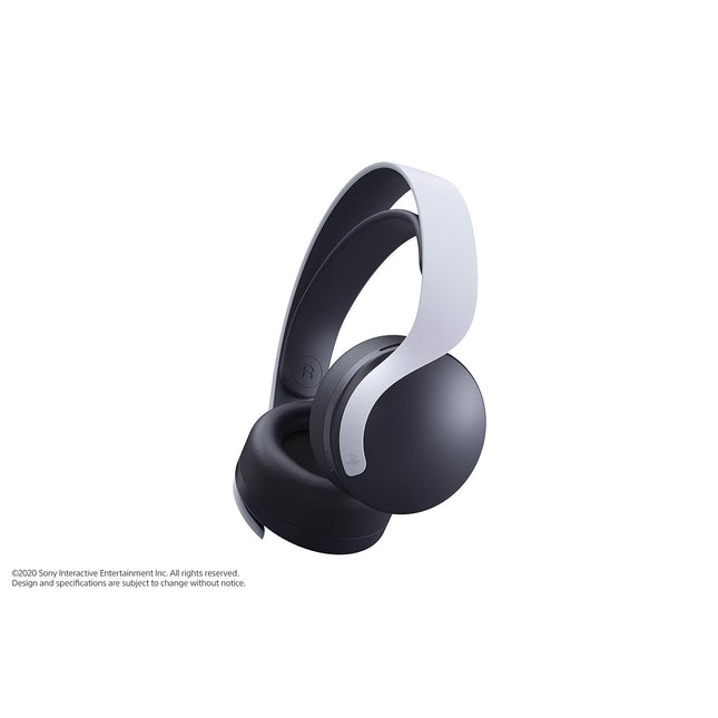 Sony PS5 Pulse 3D Gaming Wireless Over Ear Headset with Dual Noise-Cancellation Mic, 3.5mm Jack, Tempest 3D audio, USB Type-C charging, 12H Battery (White)