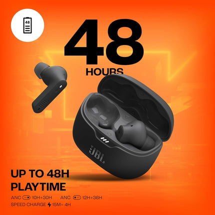 JBL New Launch Tune 245NC in Ear Wireless TWS ANC Earbuds (Black)