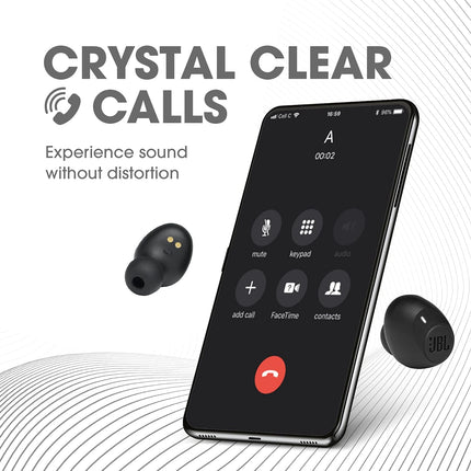 JBL C115 True Wireless in Ear Earbuds with Mic