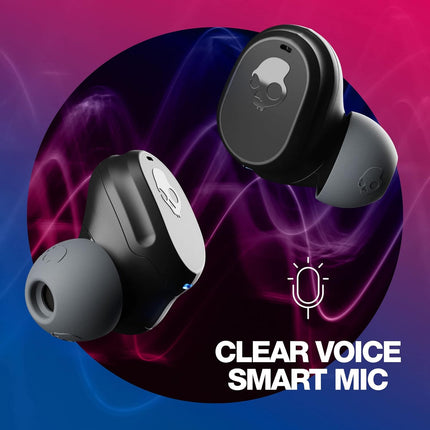 Skullcandy Mod in-Ear Wireless Earbuds, 34 Hr Battery, Microphone
