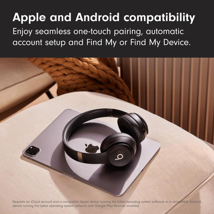 Beats Solo 4 – Wireless Bluetooth Over Ear Ultralight Headphones, Up to 50H of Battery Life, 10 min Fast Charge for 5H Battery, Mic w/Voice Assist, 3.5 mm, Apple & Android Compatible