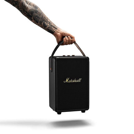 Marshall Tufton 80 Watt Wireless Bluetooth Portable Speaker (Black & Brass)