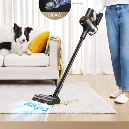 DREAME R10 Pro Cordless Stick Vacuum Cleaner, 65 Mins Long Runtime Stick Vacuum, Lightweight and Anti-Tangle, 150 AW Robust Suction Handheld Vacuum for Hard Floor, Pet Hair and Carpet
