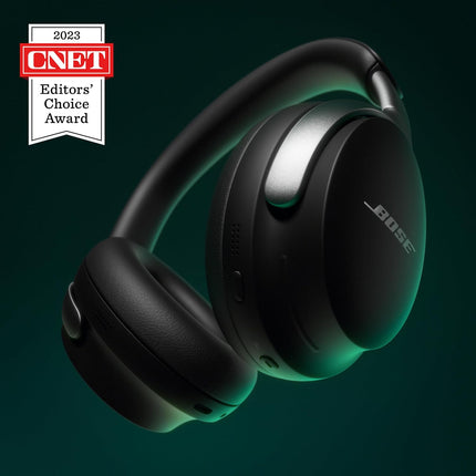 Bose QuietComfort Ultra Wireless Noise Cancelling Over Ear Headphones with Spatial Audio, Over-The-Ear Headphones with Mic, Up to 24 Hours of Battery Life