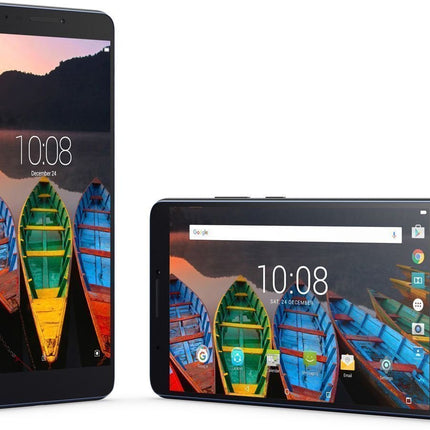 Lenovo Tab3 7 Plus Tablet (7-inch, 16GB, Wi Fi + 4G LTE, Voice Calling), Slate Black