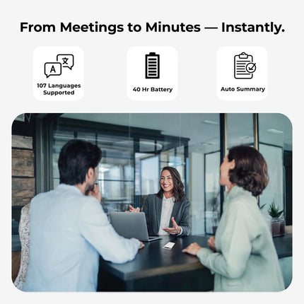 AltaX ThinkNote AI Voice Recorder for Meetings, Calls & Lectures | ChatGPT Powered Instant Transcription, Auto Summary & Mind Maps | 107 Language Support | All-Metal Design w/Case | 64GB (Onyx Steel) (BRAND NEW/SEALED)