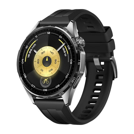 Huawei Watch GT 6 Smart Watch, 46mm, Upto 21 Days Battery Life, Smart Watches with 100+ Sports Mode, Cycling, iOS & Android Compatible, Emotional Wellbeing, Health Monitoring (Gray)