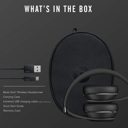 Beats (by Apple) Solo3 Wireless On-Ear Headphones