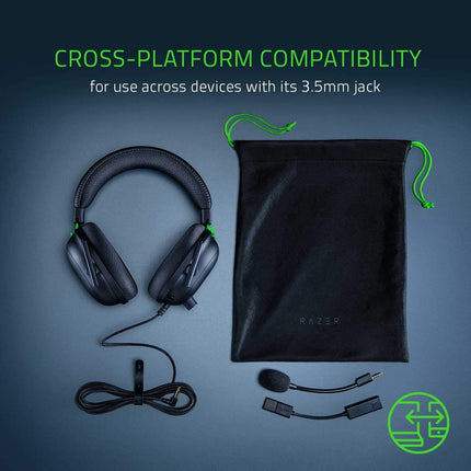 Razer BlackShark V2 X Wired Gaming On Ear Headset