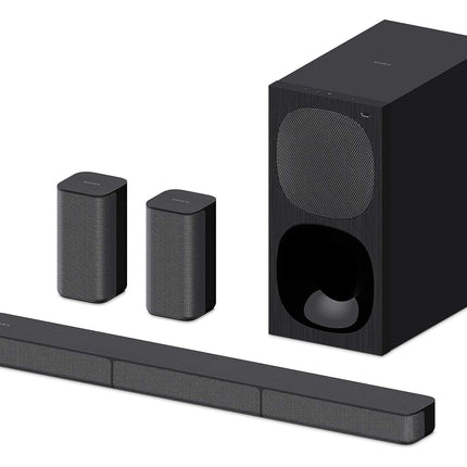 Sony HT-S20R Real 5.1ch Dolby Digital Soundbar for TV with subwoofer and Compact Rear Speakers
