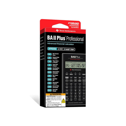 Texas BA-II Plus Calculator