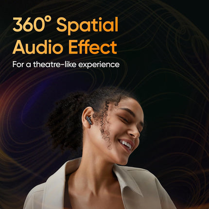 realme Buds Air 5 Pro Truly Wireless in-Ear Earbuds with 50dB ANC, realBoost Dual Coaxial Drivers, 360° Spatial Audio Effect, LDAC HD Audio, Upto 40Hrs Battery with Fast Charging