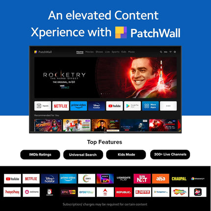Redmi 126 cm (50 inches) 4K Ultra HD Android Smart LED TV X50 | L50M6-RA (Black)