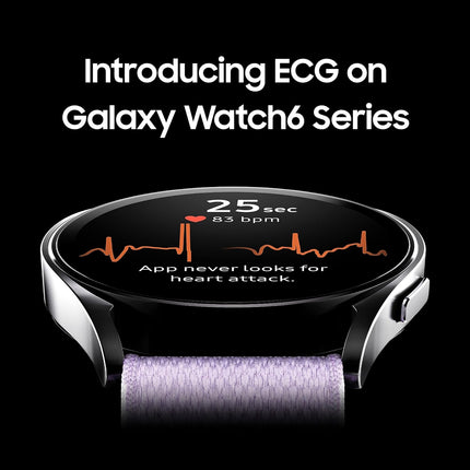 Samsung Galaxy Watch6 LTE (Compatible with Android only) | Introducing BP & ECG Features