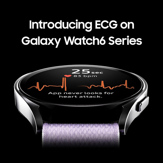 Samsung Galaxy Watch6 LTE (Compatible with Android only) | Introducing BP & ECG Features (BRAND NEW/SEALED)