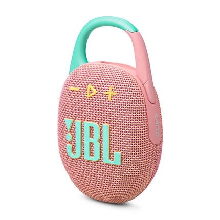 JBL Clip 5, Wireless Ultra Portable Bluetooth Speaker, Pro Sound, 12hrs of Playtime, Integrated Carabiner, Vibrant Colors with Rugged Fabric Design