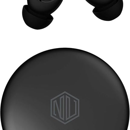 Nu Republic Jaxxbuds Truly Wireless Bluetooth In Ear Earbuds with Mic (Black)