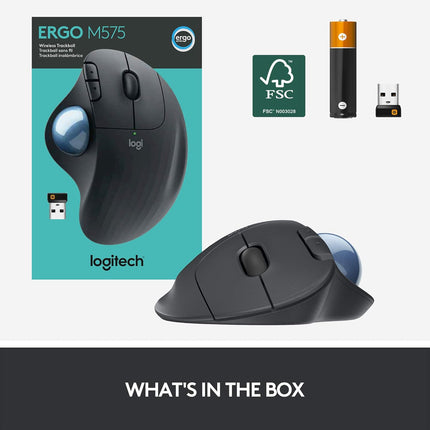 Logitech Ergo M575 Wireless Trackball Mouse (BRAND NEW/SEALED)