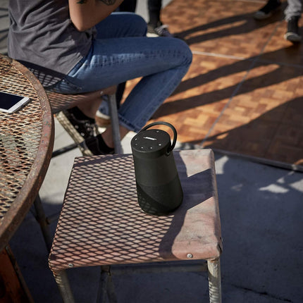 Bose SoundLink Revolve+ (Series II) Portable and Long-Lasting Bluetooth Speaker with 360° Wireless Surround Sound, 17 Hours of Battery Life, Water and Dust Resistant