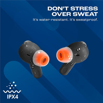 JBL Tune 235NC in Ear Wireless ANC Earbuds (TWS), Massive 40Hrs Playtime with Speed Charge (Black)