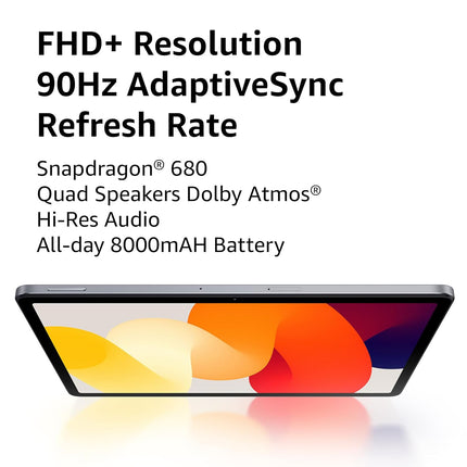Redmi Pad SE | FHD+ Display (11-inch/27.81cm) | Dolby Atmos | Quad Speakers | Wi-Fi Only Tablet