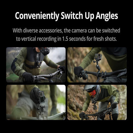 DJI Osmo Action 5 Pro Adventure Combo, Action Camera 4K with 1/1.3" Sensor, 12h Extended Battery Life with 3 Batteries, Stabilization, Dual OLED Touchscreens, Mini Action Camera for Travel, Vlog