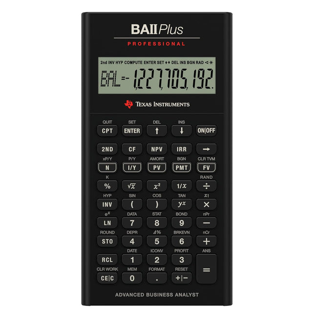 Texas BA-II Plus Calculator