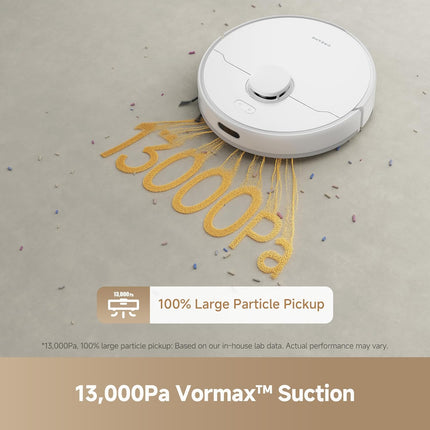 DREAME F10 Robot Vacuum and Mop Combo, 13,000Pa Suction, 300min Runtime, Smart LiDAR Navigation, 2-in-1 Cleaning with App & Voice Control