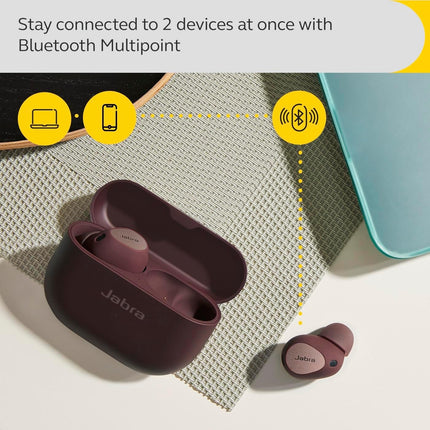 Jabra Elite 10 True Wireless Earbuds – Advanced Active Noise Cancelling Earbuds - Black