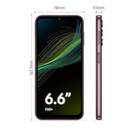Samsung Galaxy A14 5G (Dark Red, 6GB, 128GB Storage) | Triple Rear Camera (50 MP Main) | Upto 12 GB RAM with RAM Plus | Without Charger