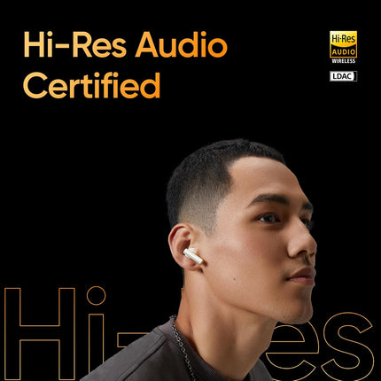 realme Buds Air 5 Pro Truly Wireless in-Ear Earbuds with 50dB ANC, realBoost Dual Coaxial Drivers, 360° Spatial Audio Effect, LDAC HD Audio, Upto 40Hrs Battery with Fast Charging