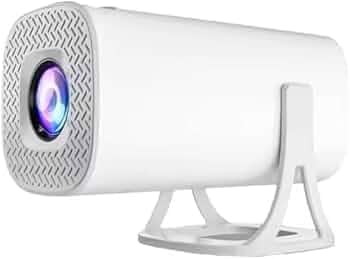 S40 HD Smart Portable Projector | 3500 Lumens Brightness | 180° Rotatable Projection | Compact Mini Design | Multiple Ports (HDMI/USB/AV)